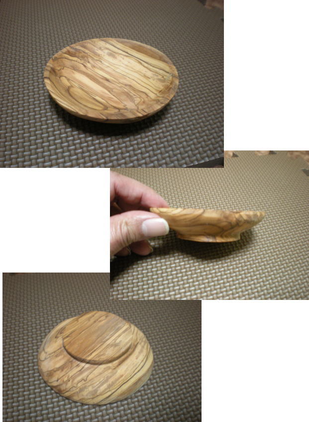 オリーブの木製食器