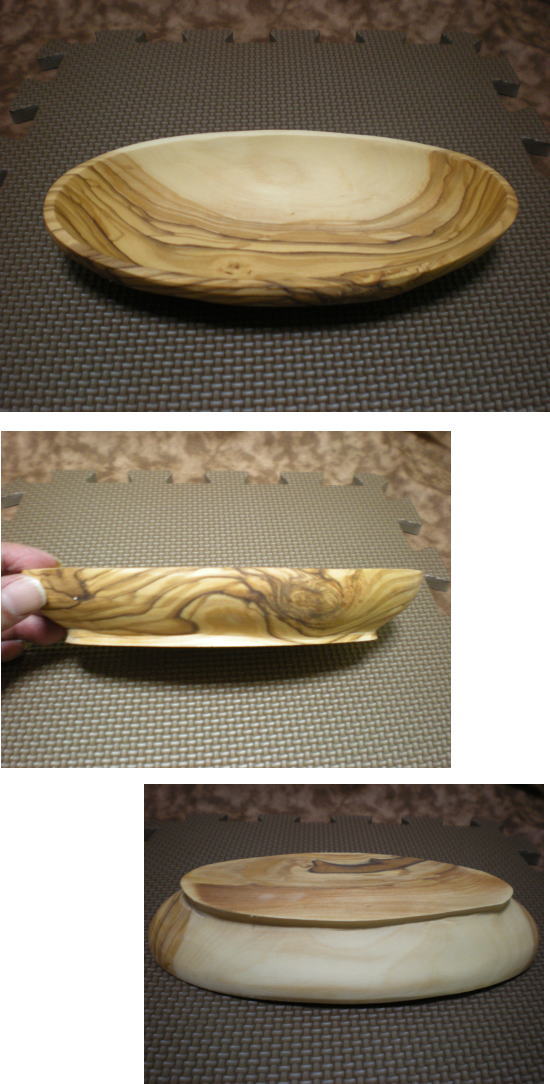 オリーブの木製食器