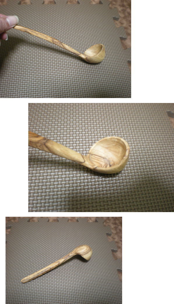 オリーブの木製食器