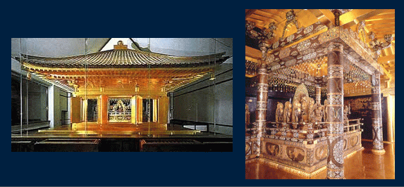 中尊寺の金色堂